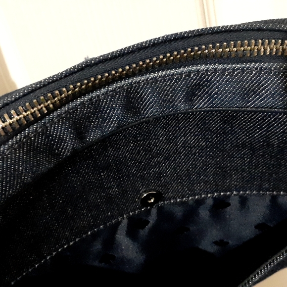 Kate Spade Blue Jean Crossbody Bag with Cherry Embroidery - Picture 6 of 17